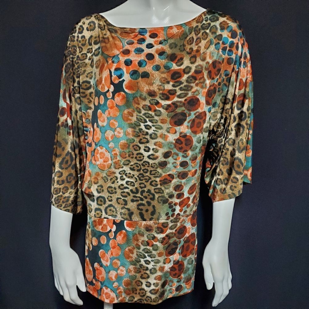 Crell Animal Print Dress (Small) - Picture 2 of 5